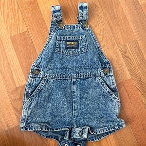 Vintage 90’s OshKosh B’Gosh denim overalls